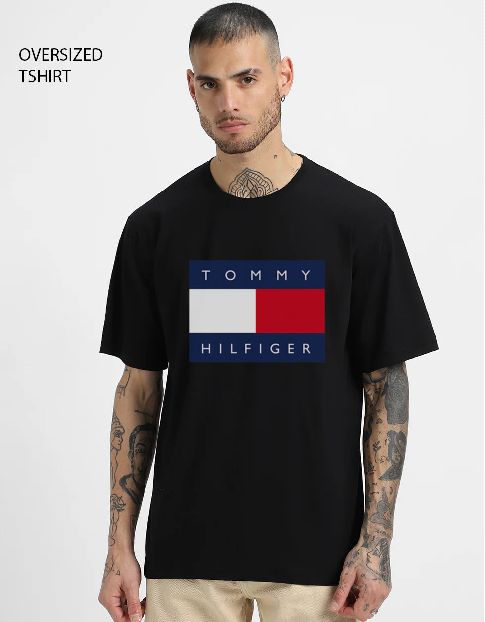 Tommy Hilfiger Oversize Drop Shoulder Tshirts