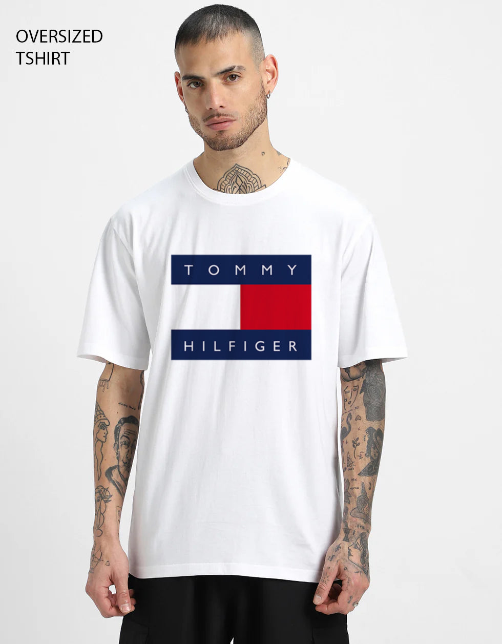 Tommy Hilfiger Oversize Drop Shoulder Tshirts