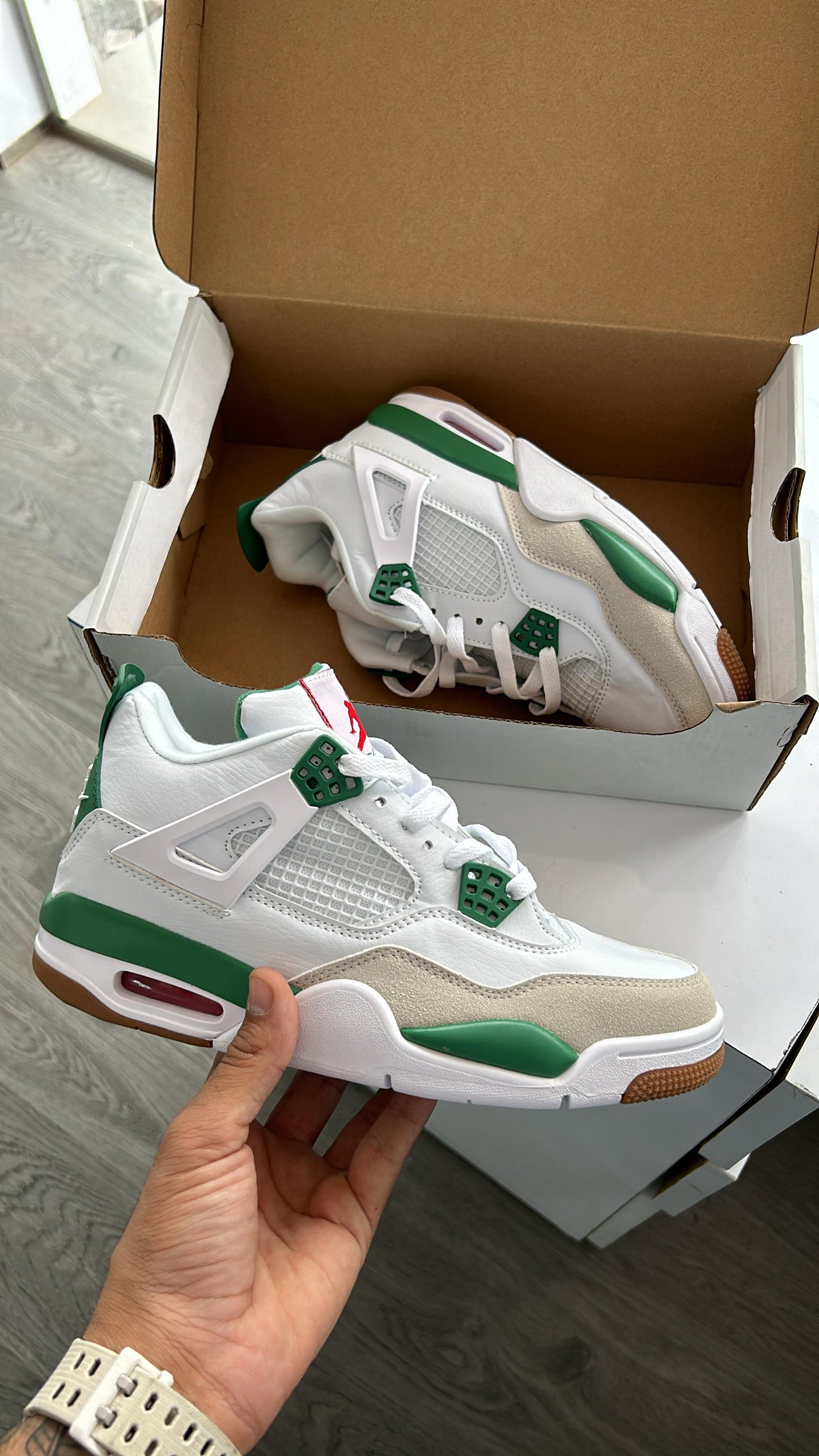 Jordan Retro 4 - Pine Green ( Premium Quality )