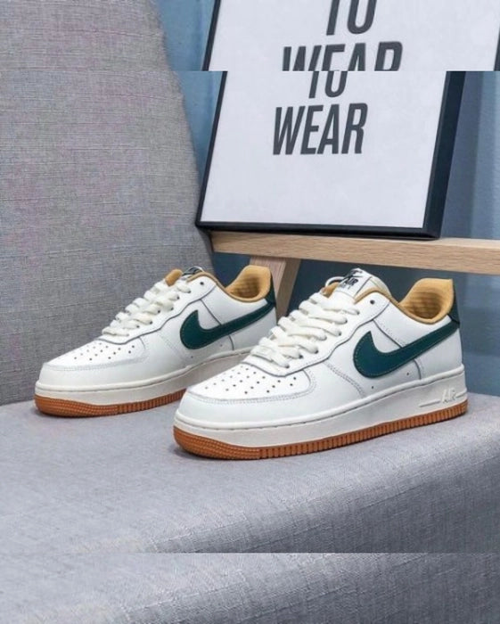 Nike AirForce 1 - White Green ( Premium Quality)