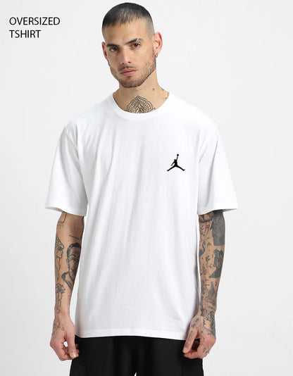 Jordan Oversized Drop Shoulder T-shirts ( Small Logo )